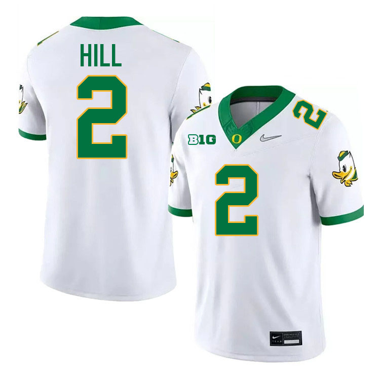 Troy Hill Oregon Jersey,Oregon Ducks Football Uniforms Youth-White 2024 Troy Hill Oregon Jersey,Oregon Ducks Football Uniforms Youth-White 2024